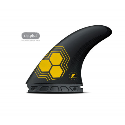 FAM2 ALPHA series Carbon Yellow Thruster Set - taille M, FUTURES.