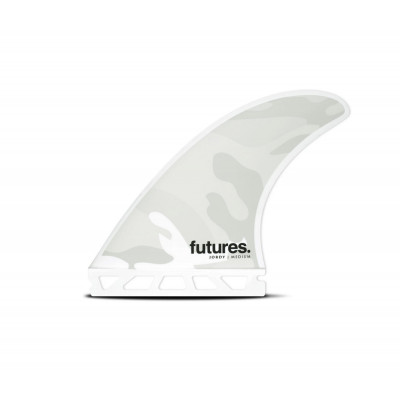 Quillas Thruster - Jordy SMITH RTM Hex White Camo design - M, FUTURES.