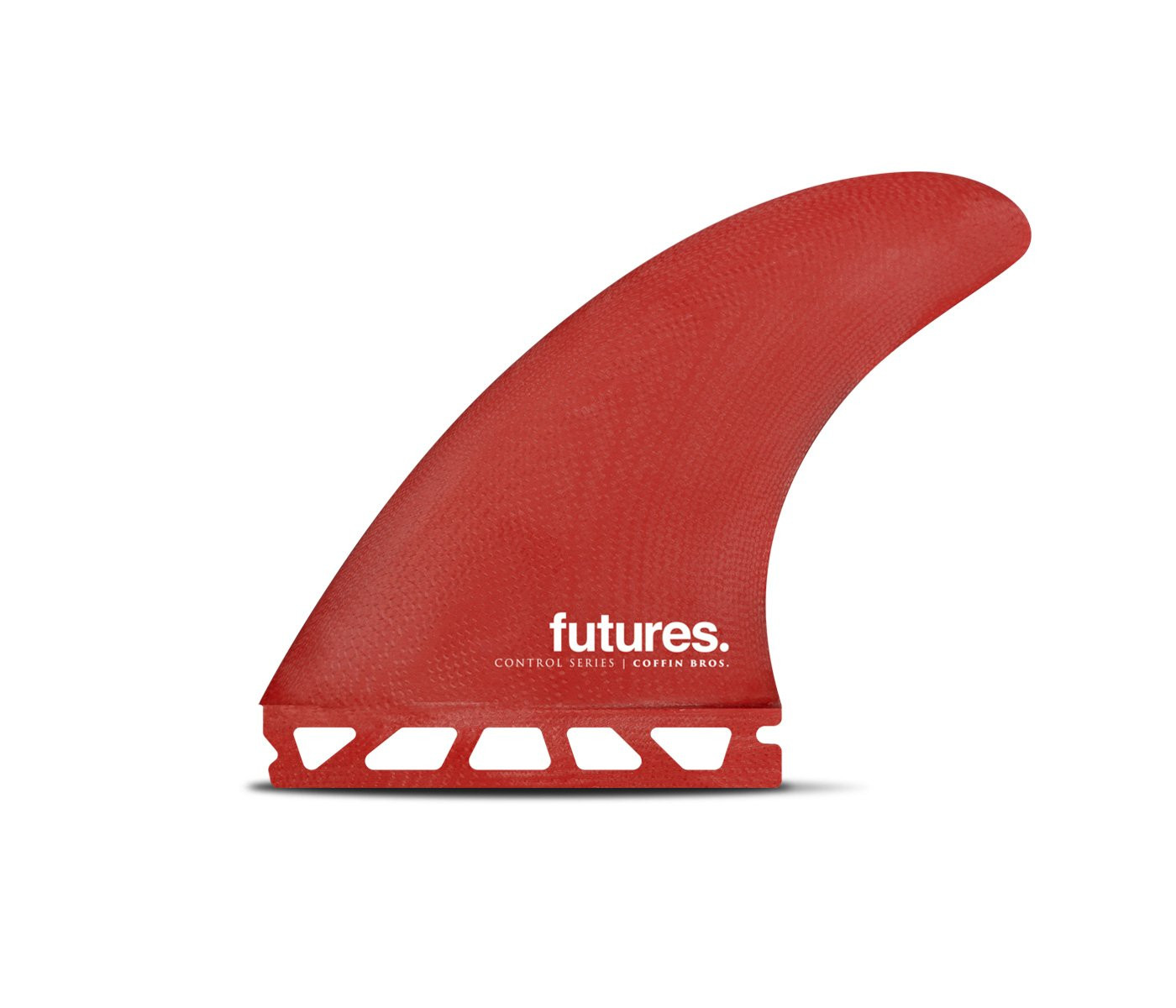 Quillas Thruster - Coffin Bros Control Series Red / Black fiberglass, FUTURES.