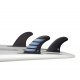 Dérives Thruster - F2 ALPHA series Carbon Lavender Thruster Set - taille XS, FUTURES.