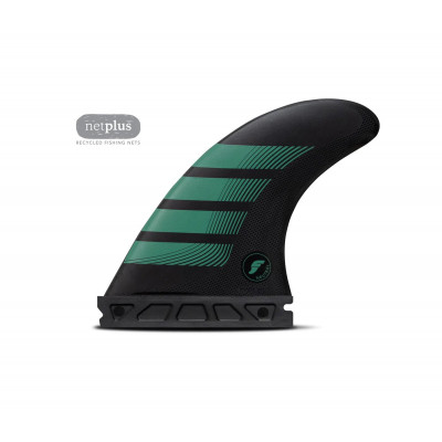 Dérives Thruster - F6 ALPHA series Carbon Teal Thruster Set - taille M, FUTURES.