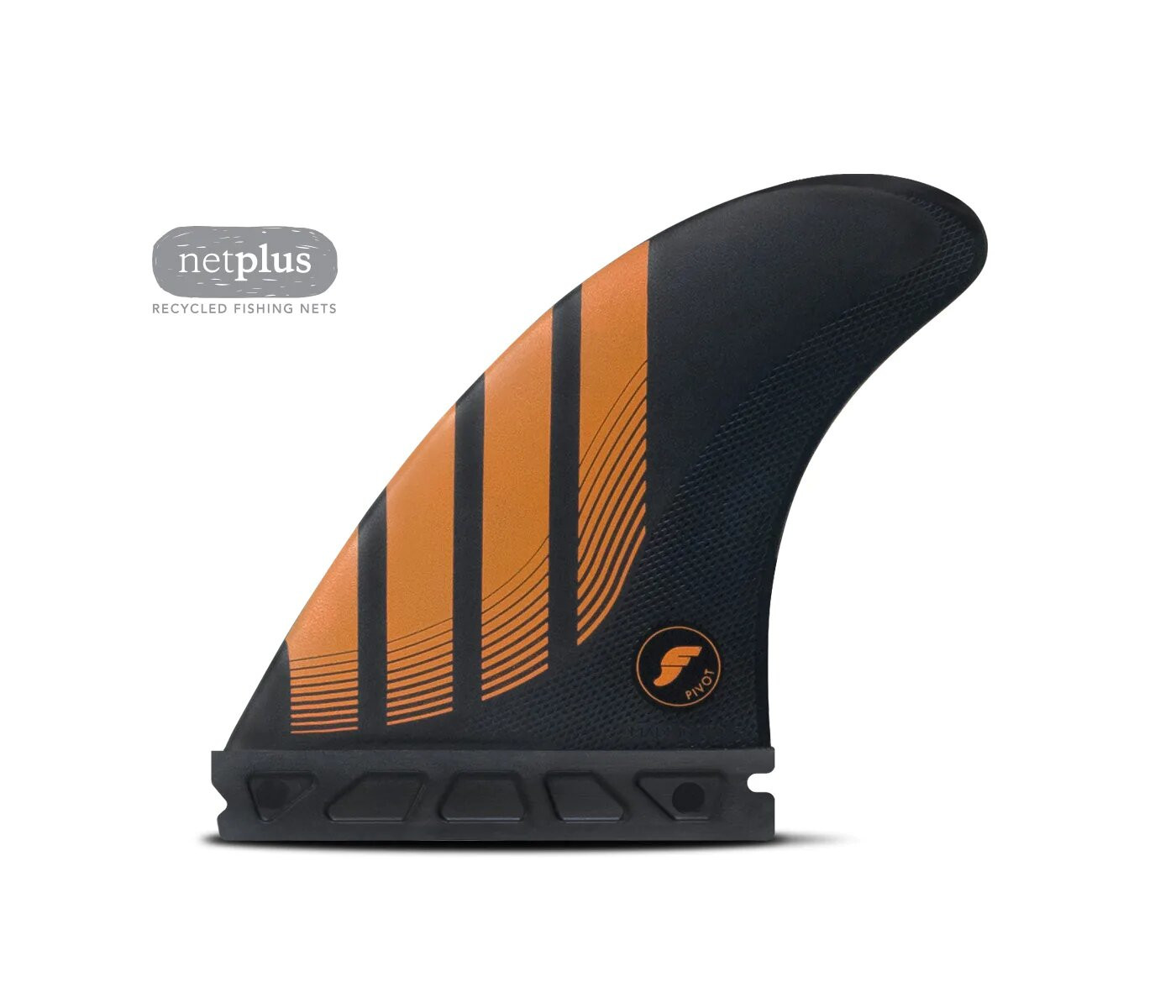 P4 ALPHA series Carbon Yellow Thruster Set - taille S, FUTURES.