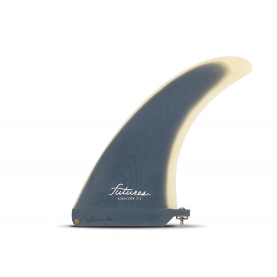 Dérive longboard - Albacore Flex Fiberglass solid Indigo / Sand 7.5", FUTURES.