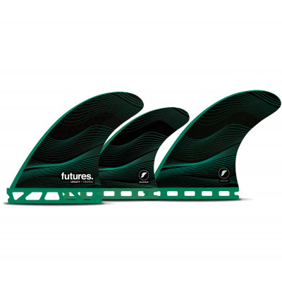 Dérives 5-fins - F4 RTM Hex Green Legacy series, FUTURES.