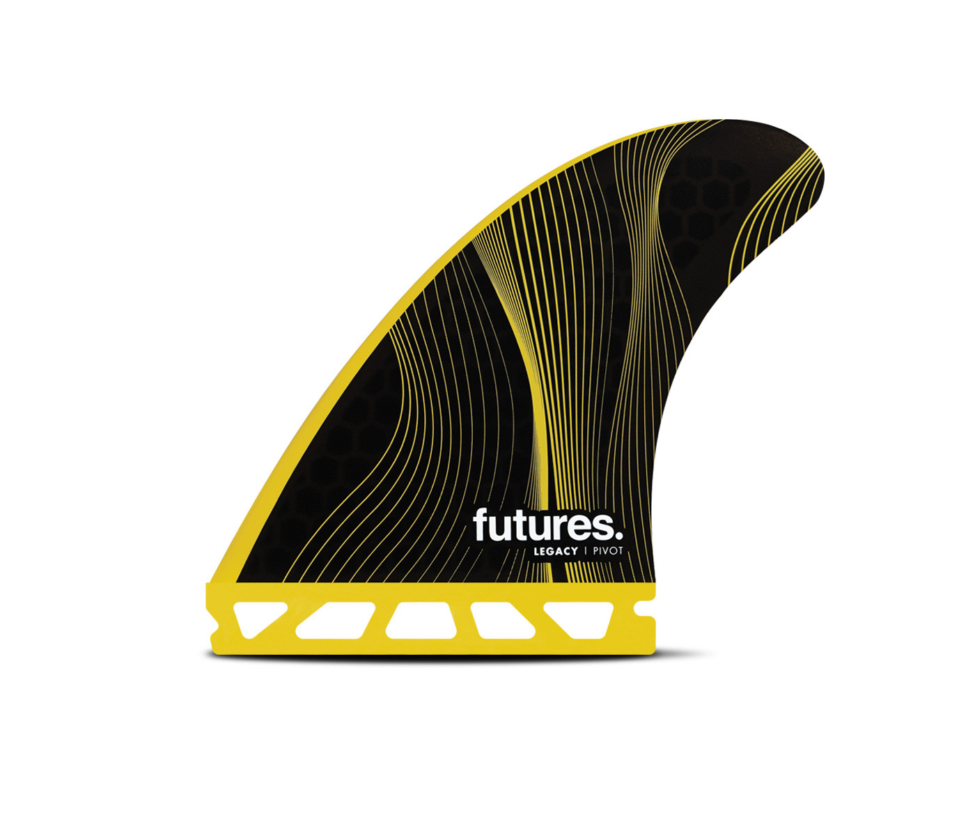 Dérives Thruster - P6 RTM Hex Yellow Legacy series, FUTURES.