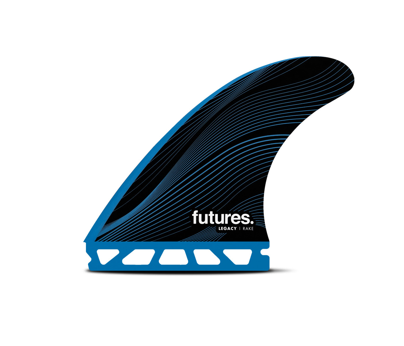 Dérives Thruster - R6 RTM Hex Blue Legacy series, FUTURES.