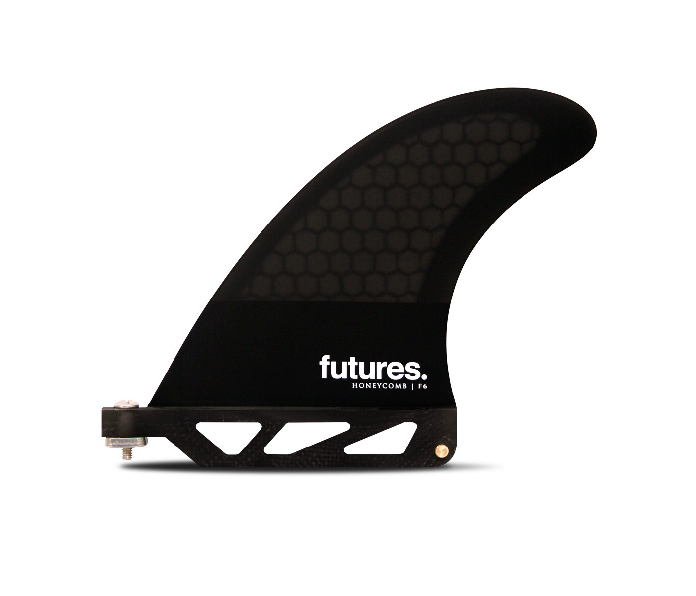 Longboard fin Performance Black / Grey 4.5", FUTURES.