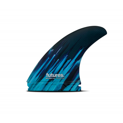 Dérives Thruster - MAYHEM 3.0 Vapor Core - Carbon / Blue design, FUTURES.