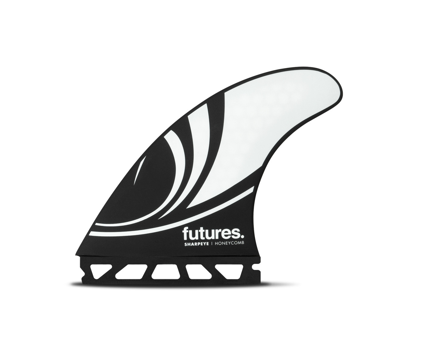 Thruster fins - Jordy SMITH RTM Hex Black/White Camo design - L, FUTURES.