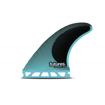 Dérives Thruster - VII F4 Blackstix 3.0 Turquoise / Carbon, FUTURES.