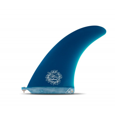 Longboard fin - BREWER Fiberglass Blue 8.0, FUTURES.