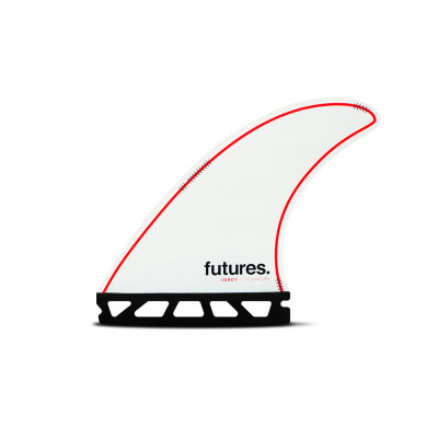 Thruster fins - Jordy SMITH RTM Hex Black/White Camo design - L, FUTURES.