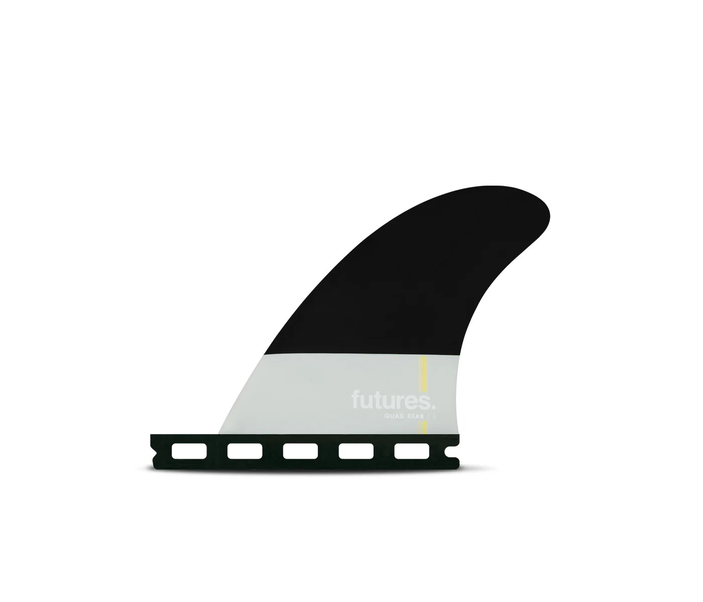 Pivot flat foil quad rear fins Honeycomb - size S, FUTURES.