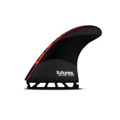 Dérives Thruster - John John FLORENCE signature Range - Techflex Neon Red - L, FUTURES.